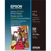 papier EPSON Value Glossy Photo Paper 10x15, 100ks, 183 g/m2