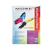 papier MORE inkjet lesklý (glossy) 20ks/A4 205g