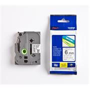 páska BROTHER TZ111 čierne písmo, transparentná páska Tape (6mm)