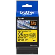 páska BROTHER TZeSL661 čierne písmo, žltá páska SELF-LAMINATING Tape (36mm)