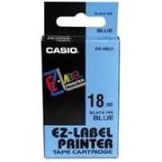 páska CASIO XR-18BU1 Black On Blue Tape EZ Label Printer (18mm)