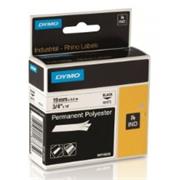 páska DYMO 18765 (18484) PROFI D1 RHINO Black On White Permanent Polyester Tape (19mm)