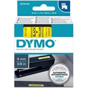 páska DYMO 40918 D1 Black On Yellow Tape (9mm)