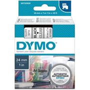 páska DYMO 53710 D1 Black On Transparent Tape (24mm)