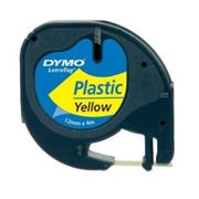 páska DYMO 59423 LetraTag Yellow Plastic Tape (12mm)