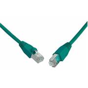 Patch kábel CAT5E SFTP PVC 20 m zelený snag-proof C5E-315GR-20MB