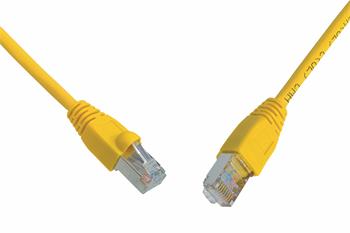 Patch kábel CAT5E SFTP PVC 20 m žltý snag-proof C5E-315YE-20MB
