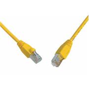 Patch kábel CAT5E SFTP PVC 3 m žltý snag-proof C5E-315YE-3MB