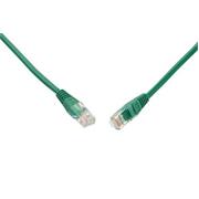 Patch kábel CAT5E UTP PVC 2 m zelený non-snag-proof C5E-155GR-2MB
