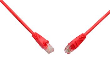 Patch kábel CAT5E UTP PVC 20 m červený snag-proof C5E-114RD-20MB