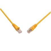 Patch kábel CAT5E UTP PVC 3 m žltý snag-proof C5E-114YE-3MB