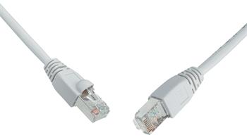 Patch kábel CAT6 SFTP PVC 1 m šedý snag-proof C6-315GY-1MB