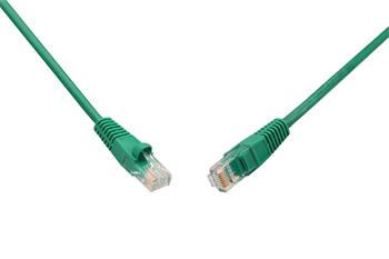 Patch kábel CAT6 UTP PVC 3 m zelený snag-proof C6-114GR-3MB