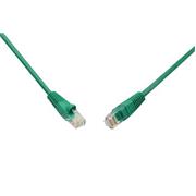 Patch kábel CAT6 UTP PVC 3 m zelený snag-proof C6-114GR-3MB