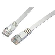 Patch kábel plochý CAT6 UTP LSOH 3 m sivý non-snag-proof C6-111GY-3MB