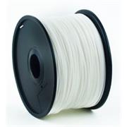 PLA plastic filament pre 3D tlač, priemer 1,75mm, farba biela, Gembird