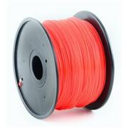 PLA plastic filament pre 3D tlač, priemer 1,75mm, farba červená, Gembird