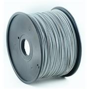 PLA plastic filament pre 3D tlač, priemer 1,75mm, farba šedá, Gembird