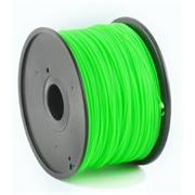 PLA plastic filament pre 3D tlač, priemer 1,75mm, farba zelená, Gembird