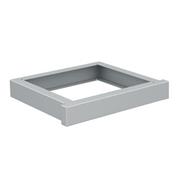 Podstavec rozvádzača LC-07+ 100x700x600, RAL 7035, POD-07-76-10-G