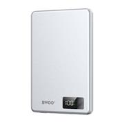 PowerBank s bezdrôtovým nabíjaním MagSafe BWOO P75 PD 20W 5000 mAh, displej, hliníková strieborná