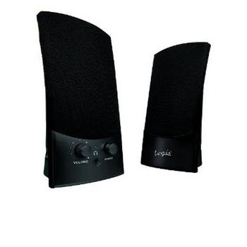 Reproduktory Modecom LS-10 2.0 , USB napájanie, 2x1W, black (čierne)