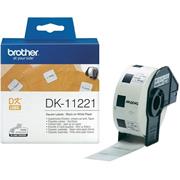 rolka BROTHER DK11221 Square Labels (1000 ks)