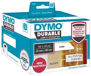 rolka DYMO 2112285 Polypropylene Barcode Labels 89x25mm (2ks)