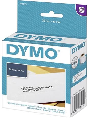 rolka DYMO 99011 Assorted Colour Labels 89x28mm (4ks)