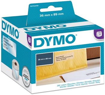 rolka DYMO 99013 Transparent Large Adress Labels 89x36mm