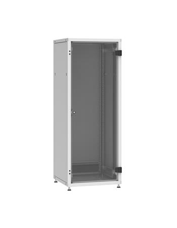 Rozvádzač LC-50 33U, 600x600 RAL 7035, sklenené dvere