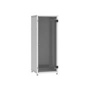 Rozvádzač LC-50 33U, 600x600 RAL 7035, sklenené dvere