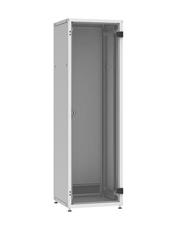 Rozvádzač LC-50 42U, 600x600 RAL 7035, sklenené dvere