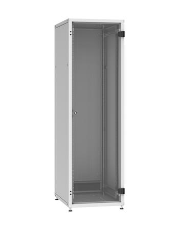 Rozvádzač LC-50 42U, 600x800 RAL 7035, sklenené dvere