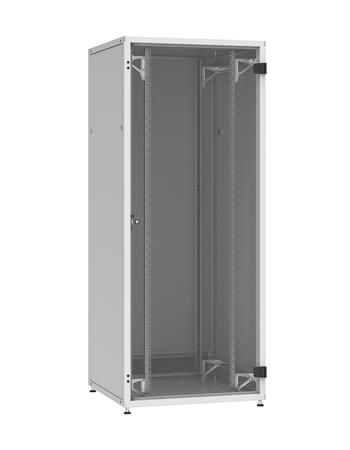 Rozvádzač LC-50 42U, 800x800 RAL 7035, sklenené dvere
