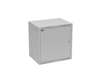 Rozvádzač nástěnný GrandN 12U 450 mm, dvere plech, RAL 7035, GrandN-12U-645-21-G