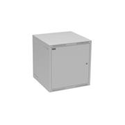 Rozvádzač nástenný GrandN 12U 600 mm, dvere plech, RAL 7035, GrandN-12U-66-21-G