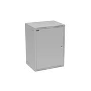 Rozvádzač nástěnný GrandN 16U 450 mm, dvere plech, RAL 7035, GrandN-16U-645-21-G