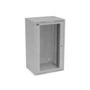 Rozvádzač nástenný GrandN 20U 450 mm, dvere sklo, RAL 7035, GrandN-20U-645-11-G