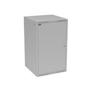 Rozvádzač nástenný GrandN 20U 600 mm, dvere plech, RAL 7035, GrandN-20U-66-21-G