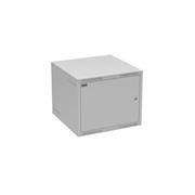 Rozvádzač nástenný GrandN 9U 600 mm, dvere plech, RAL 7035, GrandN-9U-66-21-G