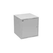 Rozvádzač nástenný GrandN DUO 12U 600 mm, dvere plech, RAL 7035, GrandND-12U-66-21-G