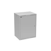Rozvádzač nástěnný GrandN DUO 16U 450 mm, dvere plech, RAL 7035, GrandND-16U-645-21-G