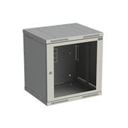 Rozvádzač nástenný SENSA 12U 500 mm, dvere sklo, RAL 7035, SENSA-12U-65-11-G