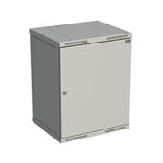 Rozvádzač nástenný SENSA 15U 500 mm, dvere plech, RAL 7035, SENSA-15U-65-21-G