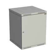 Rozvádzač nástenný SENSA 15U 600 mm, dvere plech, RAL 7035, SENSA-15U-66-21-G