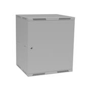 Rozvádzač nástenný skladaný SENSA LITE 12U 450 mm, dvere plech, RAL 7035, SENSA-L-12U-545-21-G