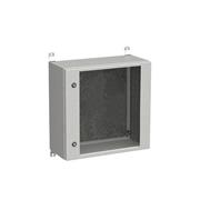Rozvádzač nástenný vonkajší LC-20 12U 600x300 presklené dvere 2x1-bodový zámok LC-20-12U-63-11-G