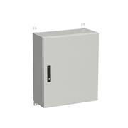 Rozvádzač nástenný vonkajší LC-20 15U 600x300 plechové dvere 3-bodový zámok LC-20-15U-63-22-G