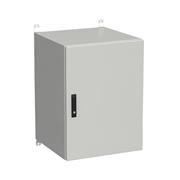 Rozvádzač nástenný vonkajší LC-20 18U 600x600 plechové dvere 3-bodový zámok LC-20-18U-66-22-G
